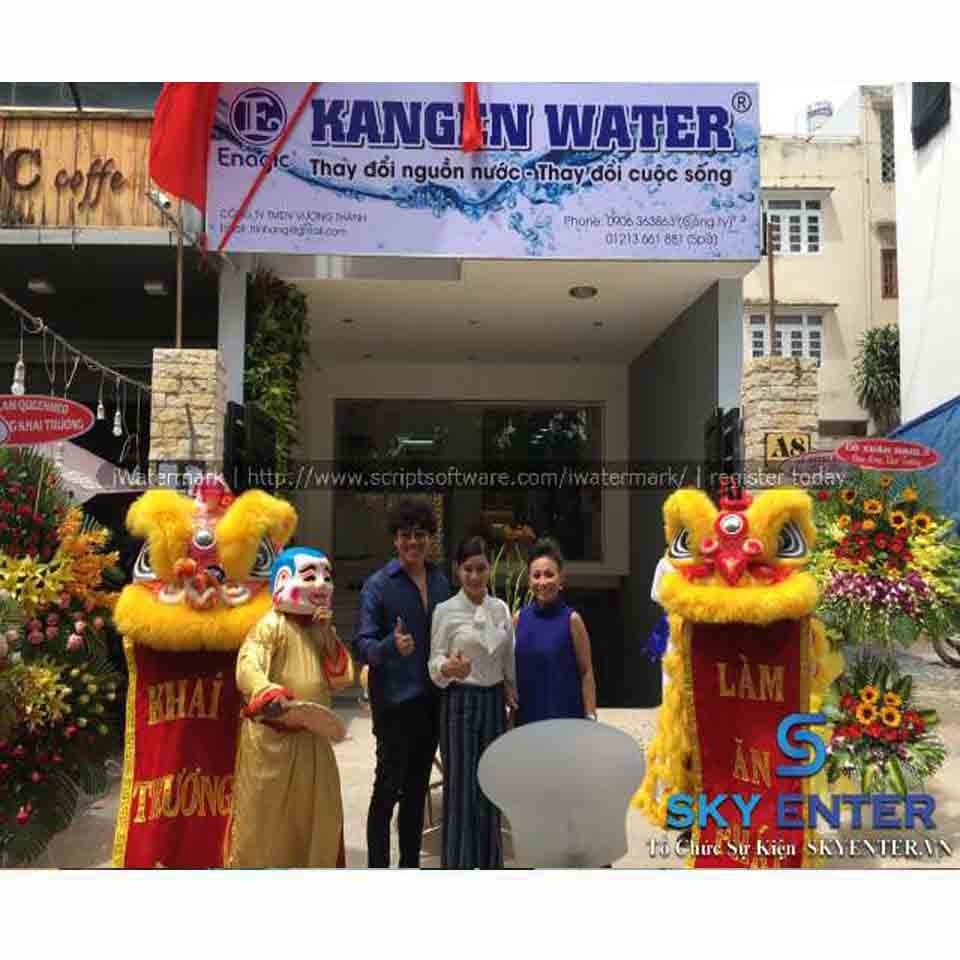 Tổ Chức Sự Kiện Khai Trương Spa Kangen Water